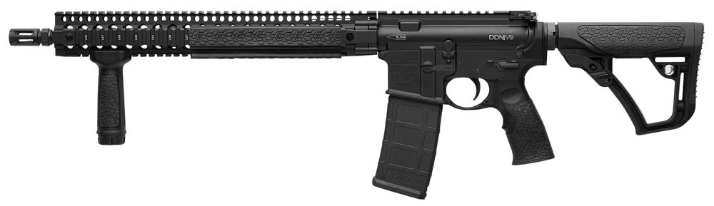 Daniel Defense DDM4 V9 Quad Rail .223 Remington 5.56 NATO Blue/Black Rifle